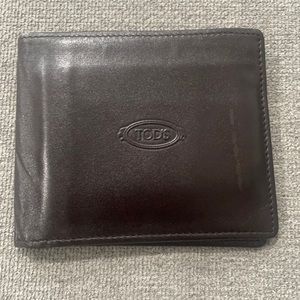 Tod's men's leather wallet